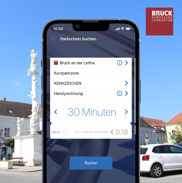 handyparken App Bruck an der Leitha Buchen