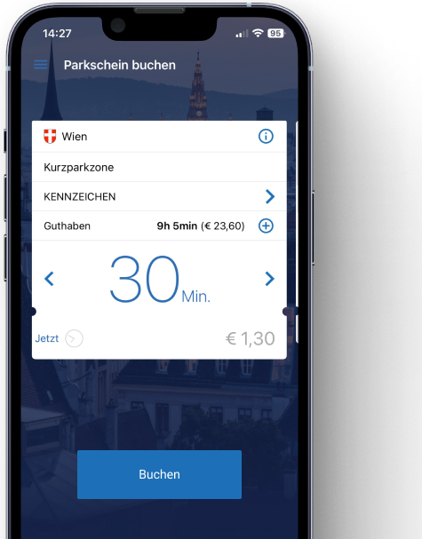 Applikation auf Mobiltelefon